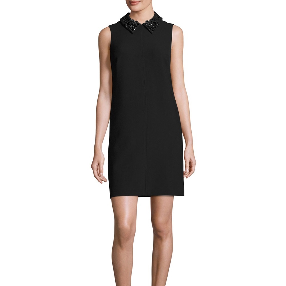 Trina Turk Marta Collared Stretch Crepe Dress Sz 8